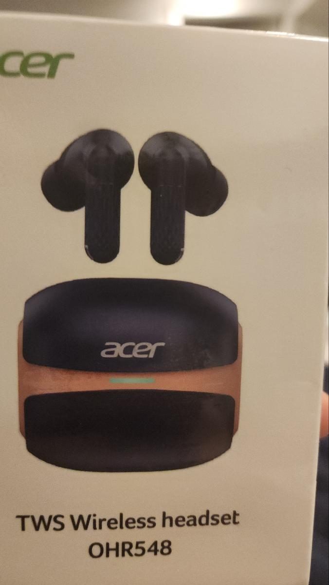 Écouteurs sans fil Acer OHR548 Pro | Écouteurs sans fil avec réduction active du bruit | Son stéréo | Basses profondes | Appels à faible latence | Confortables pour les études/affaires/sport/salle de sport/voyage | Adaptés aux téléphones portables/tablettes/ordinateurs portables | Recommandés comme · photo 3