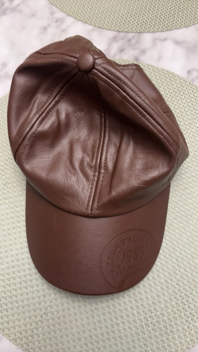 Casquette baseball homme en PU chaud avec doublure, réglable et anti-vent, pour usage extérieur, saison automne et hiver · photo 6