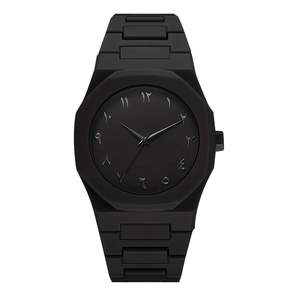 Lot de 2 montres à quartz unisexes, cadran octogonal · photo 10
