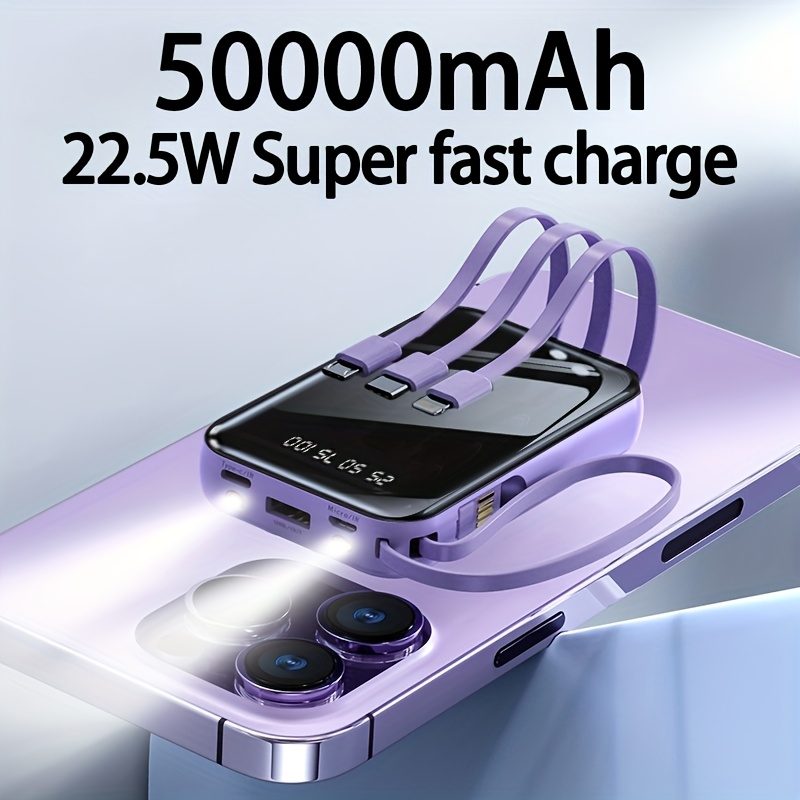 Batterie Externe Magnétique 5000Mah Chargeur Sans Fil Magnétique Portable à Charge Rapide avec Affichage Numérique LED Intelligent, Batterie Externe de Voyage Compacte, Compatible avec iPhone 18 Pro Max, pour iOS & Android, avec Anneau Magnétique Universel · photo 5