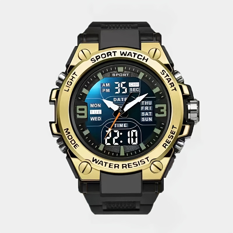 Montre de sport militaire analogique et numérique étanche · photo 6
